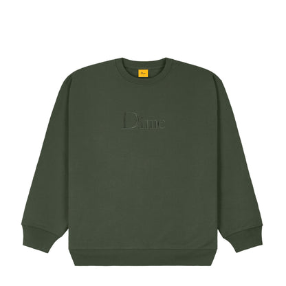Dime Classic Logo Crewneck - Thyme