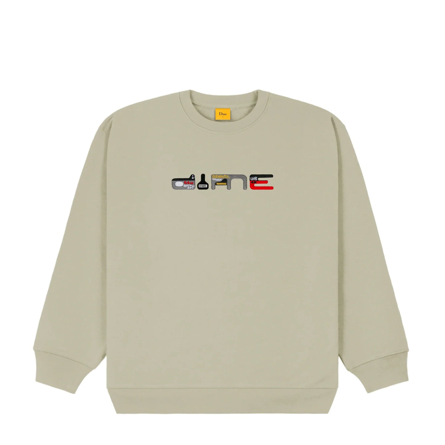 Dime Microdime Crewneck - Light Jade