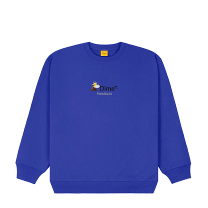 Dime Weather Crewneck - Ultramarine