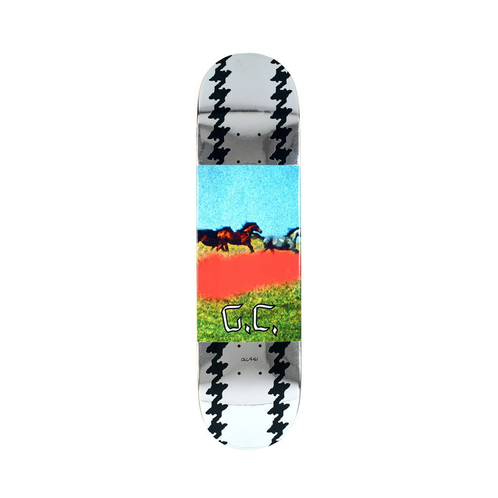 Quasi Crockett Horses Deck - 8.125