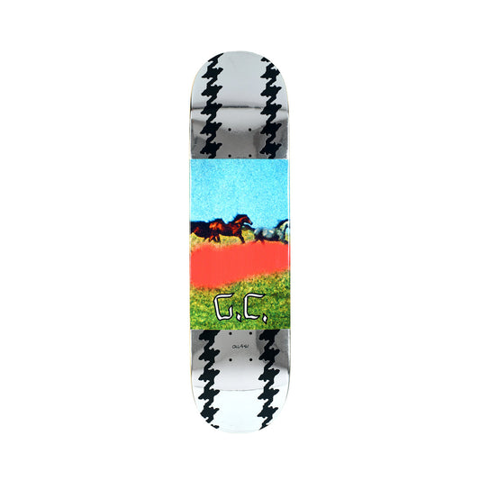 Quasi Crockett Horses Deck - 8.125