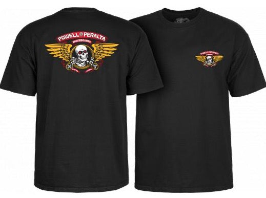 Powell Peralta Winged Ripper Tee - Black