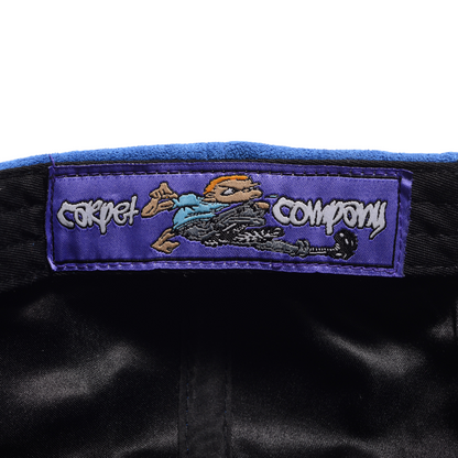 Carpet Company C-Star Suede Hat - Blue