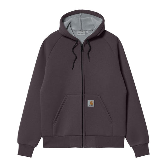 Carhartt WIP Car-Lux Hooded Jacket - Artichoke / Grey