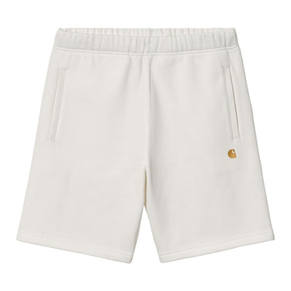 Carhartt WIP Chase Sweat Short - Wax/Gold