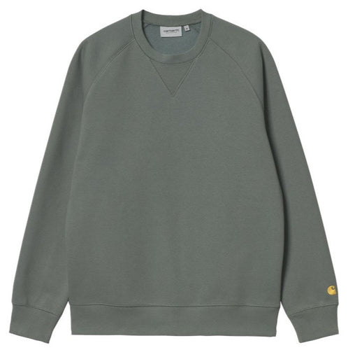 Carhartt WIP Chase Crewneck - Thyme/Gold