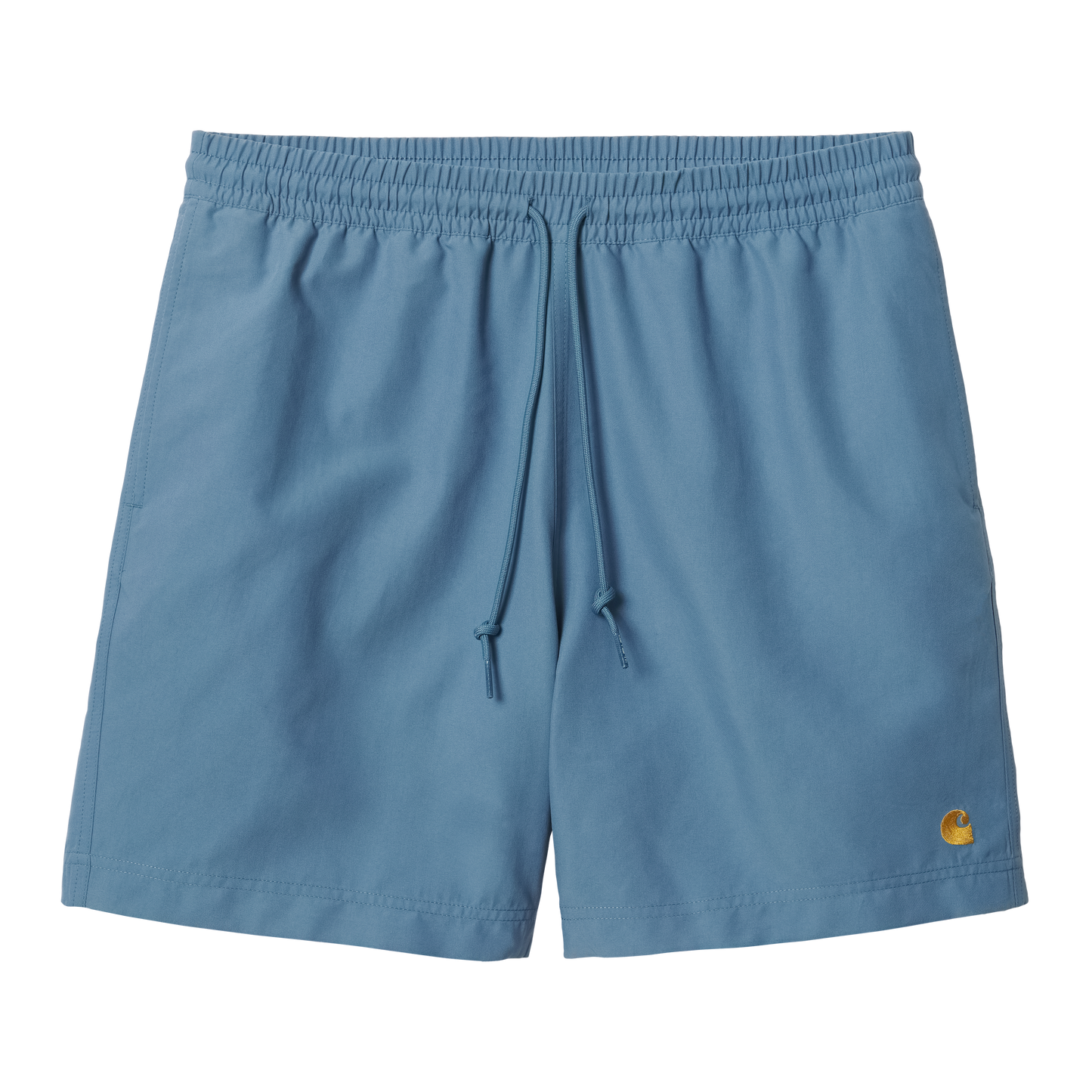 Carhartt WIP Chase Swim Trunks - Icy Water/Gold