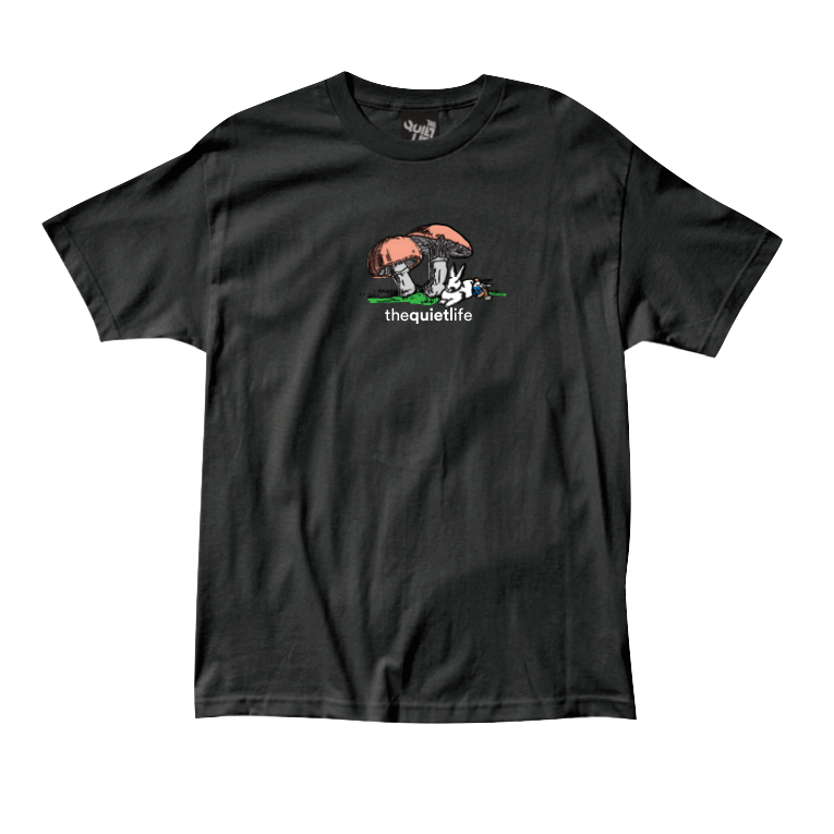 The Quiet Life Mushroom Origin Tee - Black