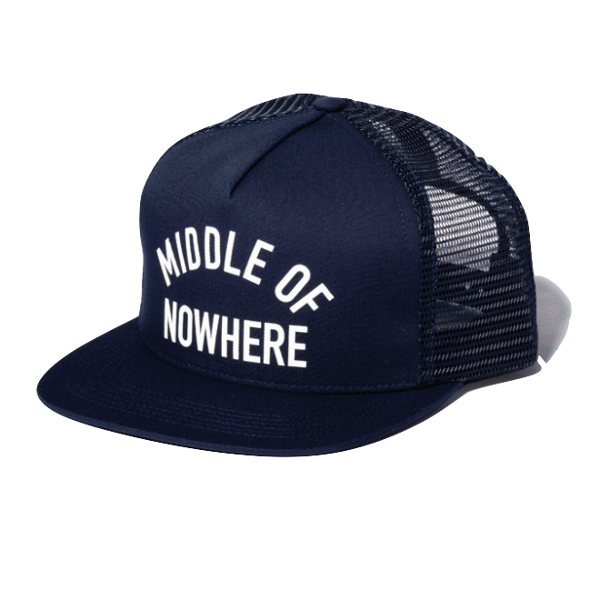 The Quiet Life Middle Of Nowhere Trucker Hat - Navy