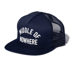The Quiet Life Middle Of Nowhere Trucker Hat - Navy