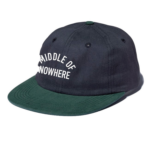 The Quiet Life Middle Of Nowhere Polo Hat - Navy/Hunter Green