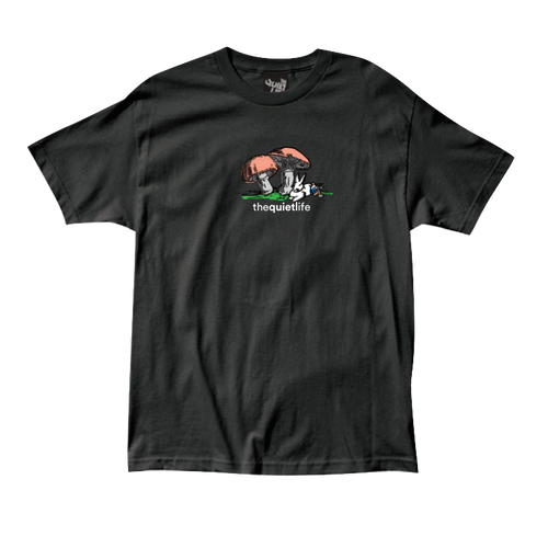 The Quiet Life Mushroom Origin Tee - Black