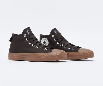 Converse CTAS Pro Mid Cordura Canvas - Velvet Brown/Egret/Dark Gum