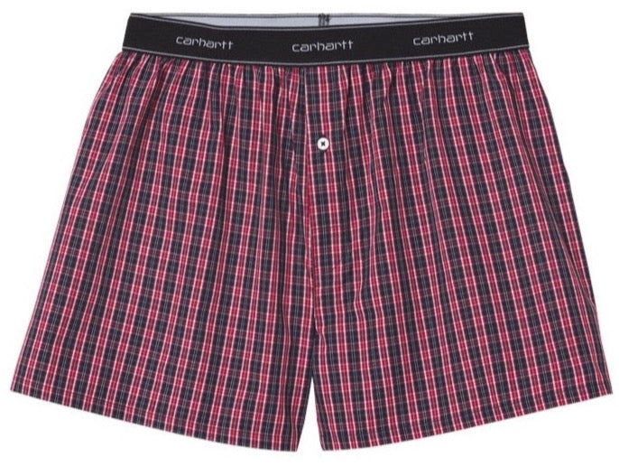 Carhartt WIP Cotton Script Boxers - Etna Red