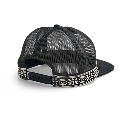 Last Resort Webbed Full-Mesh Hat - Black