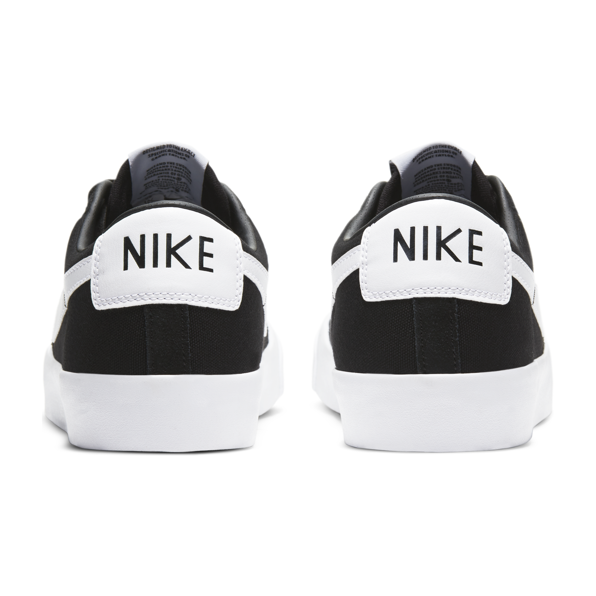 Nike SB Zoom Blazer Low Pro GT Black White Gum Ninetimes Skateshop