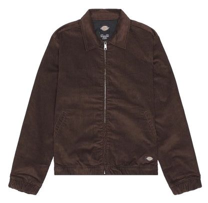 Dickies Corduroy Lined Work Jacket - Chocolate Brown