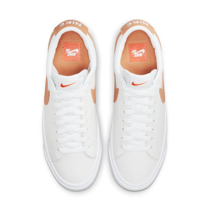 Nike SB Zoom Blazer Low Pro GT ISO - White/Light Cognac