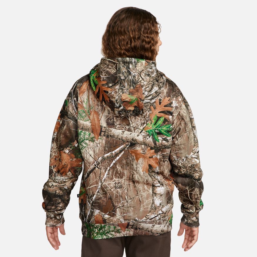 Nike SB RealTree Fleece Hoodie - Khaki/White