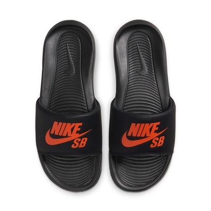 Nike SB Victori One Slide - Black/Team Orange