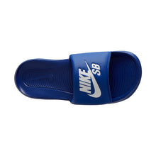 Load image into Gallery viewer, Nike SB Victori One Slide - Deep Royal Blue/White