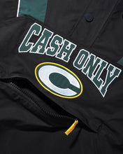 Load image into Gallery viewer, Cash Only League Anorak Jacket - Black / Forest