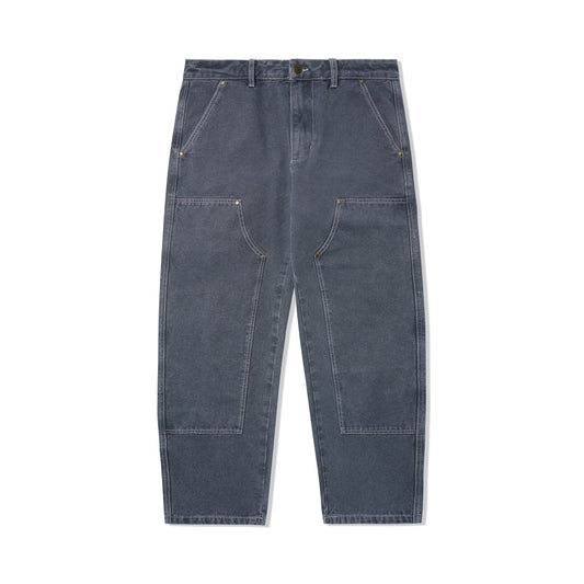 Butter Goods Washed Canvas Double Knee Pants - Slate