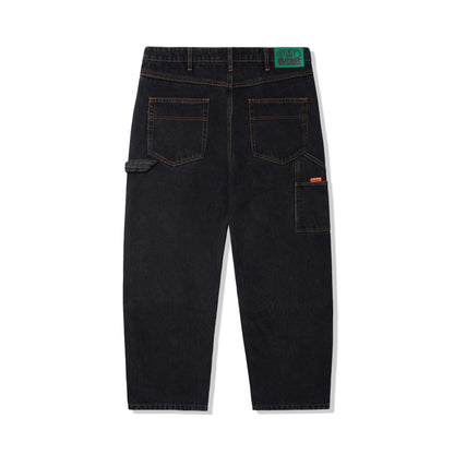 Butter Goods Weathergear Heavyweight Denim Pants - Black