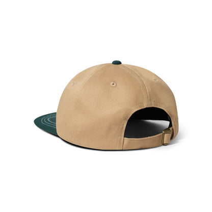 Butter Goods Blindfold 6 Panel Cap - Khaki/Forest