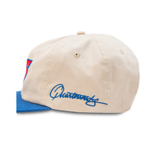 Load image into Gallery viewer, Quartersnacks Racer Cap - Natural/Royal