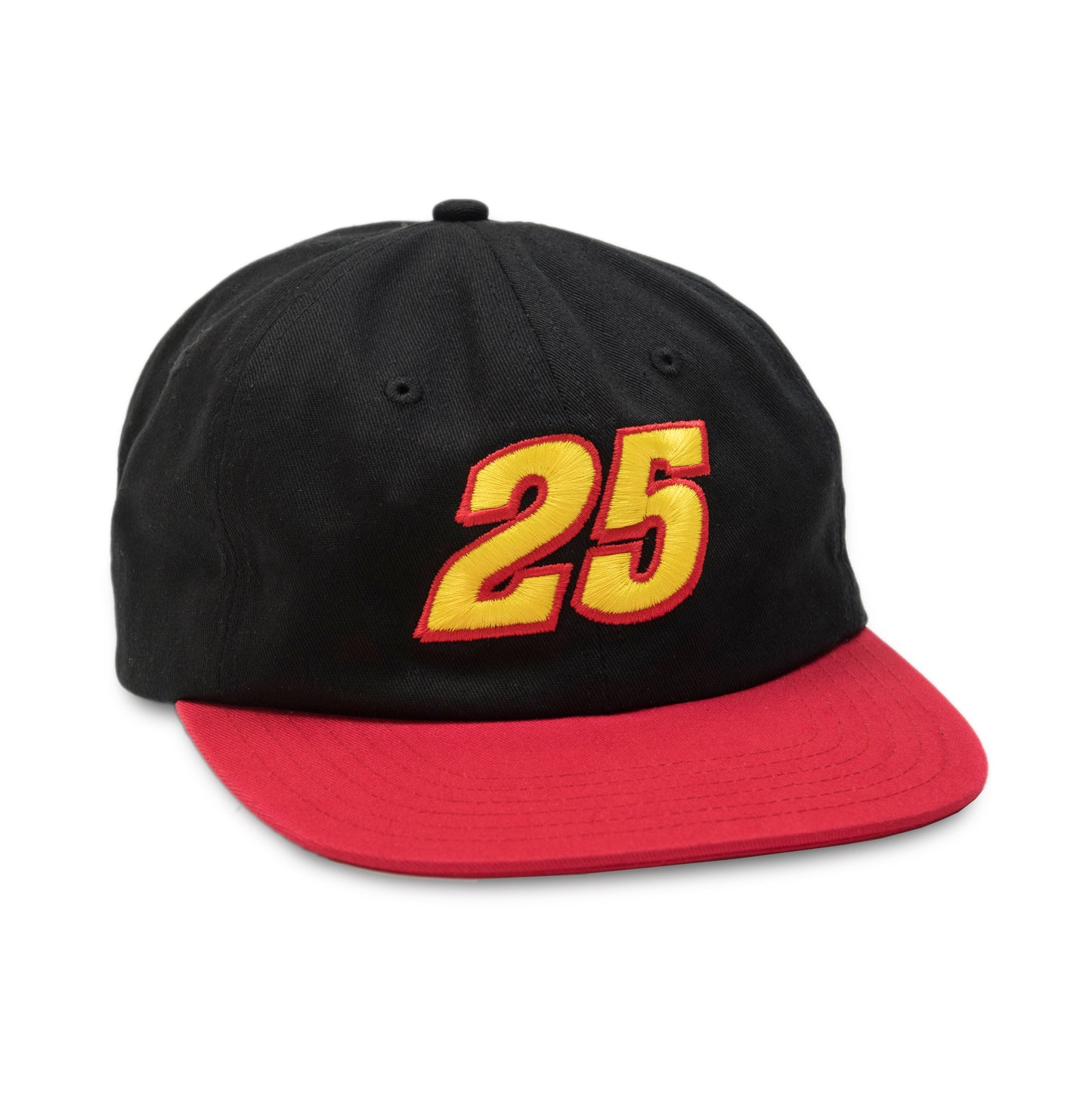 Quartersnacks Racer Cap - Black/Red