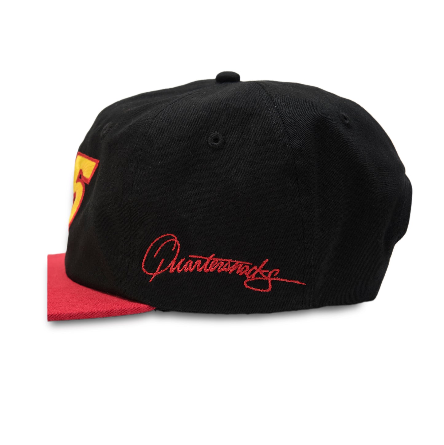 Quartersnacks Racer Cap - Black/Red
