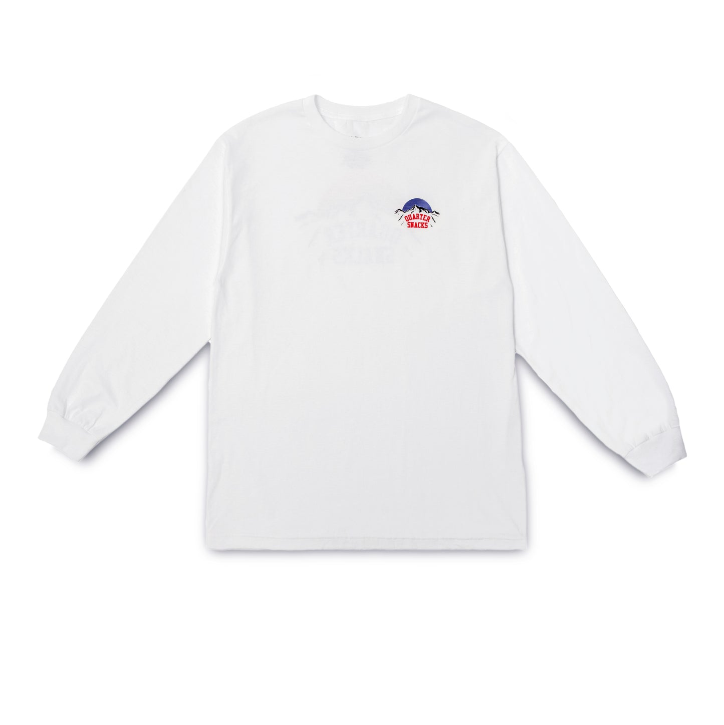 Quartersnacks Mountain Longsleeve - White