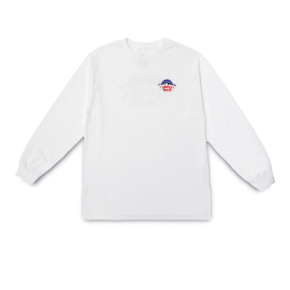 Quartersnacks Mountain Longsleeve - White