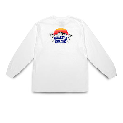 Quartersnacks Mountain Longsleeve - White