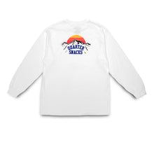 Load image into Gallery viewer, Quartersnacks Mountain Longsleeve - White