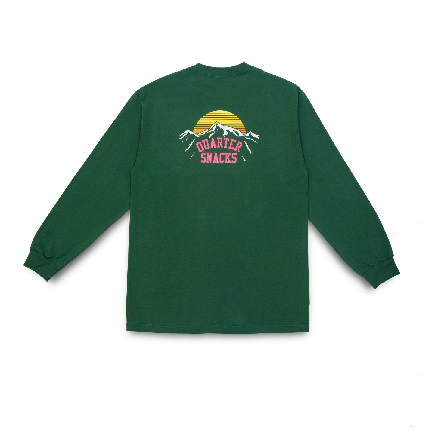 Quartersnacks Mountain Longsleeve - Forrest Green