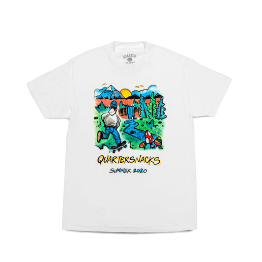 Quartersnacks Summer Camp 2020 Tee - White