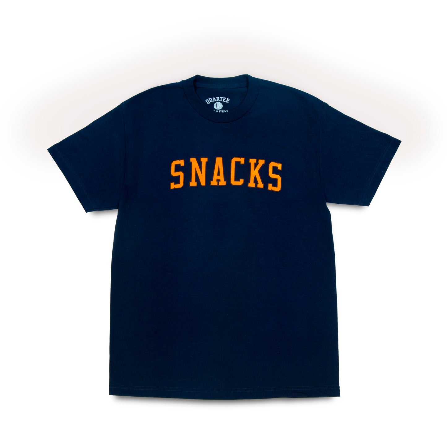 Quartersnacks Snacks Varsity Tee - Navy