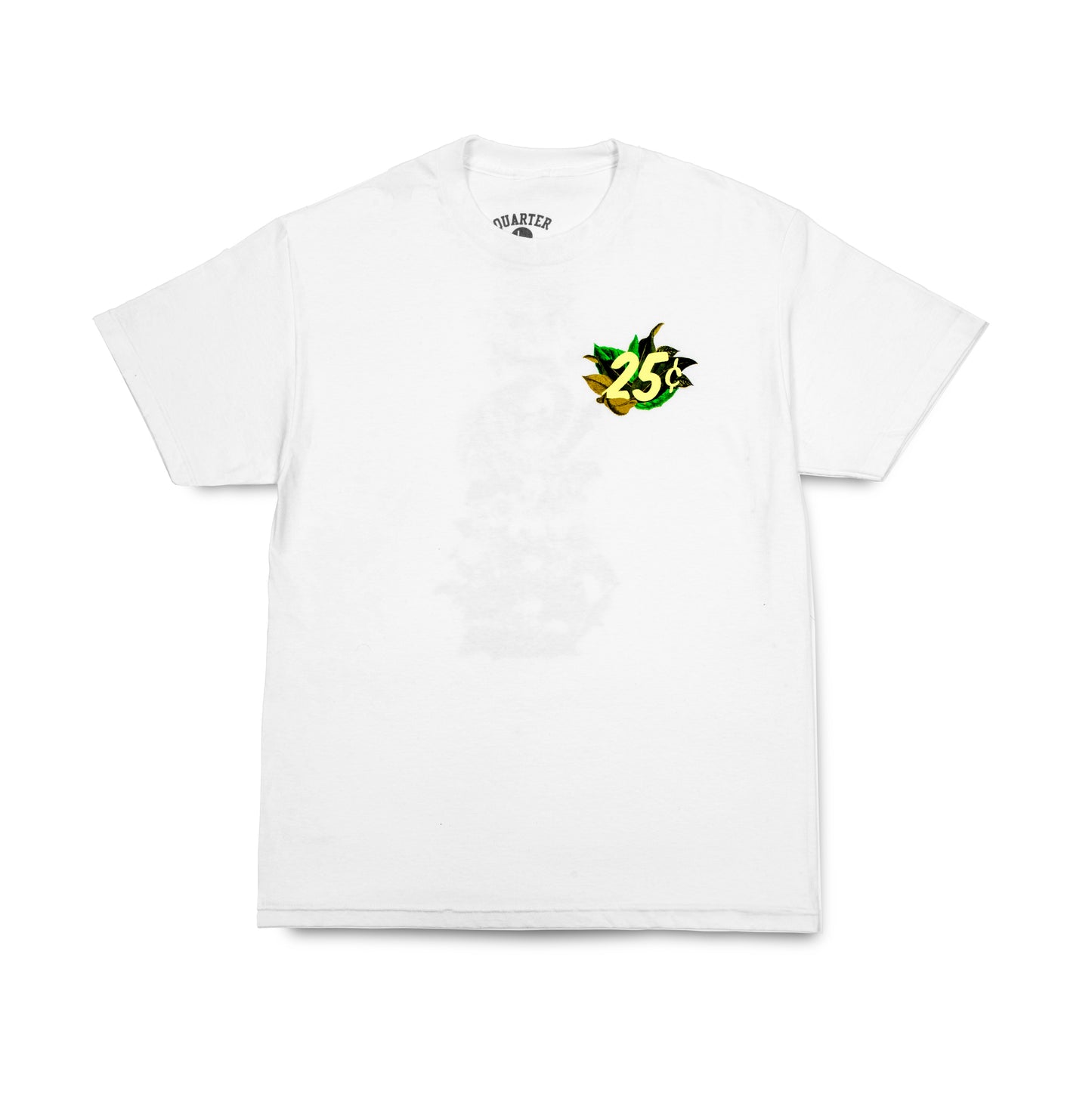 Quartersnacks Botanical Snackman Tee - White