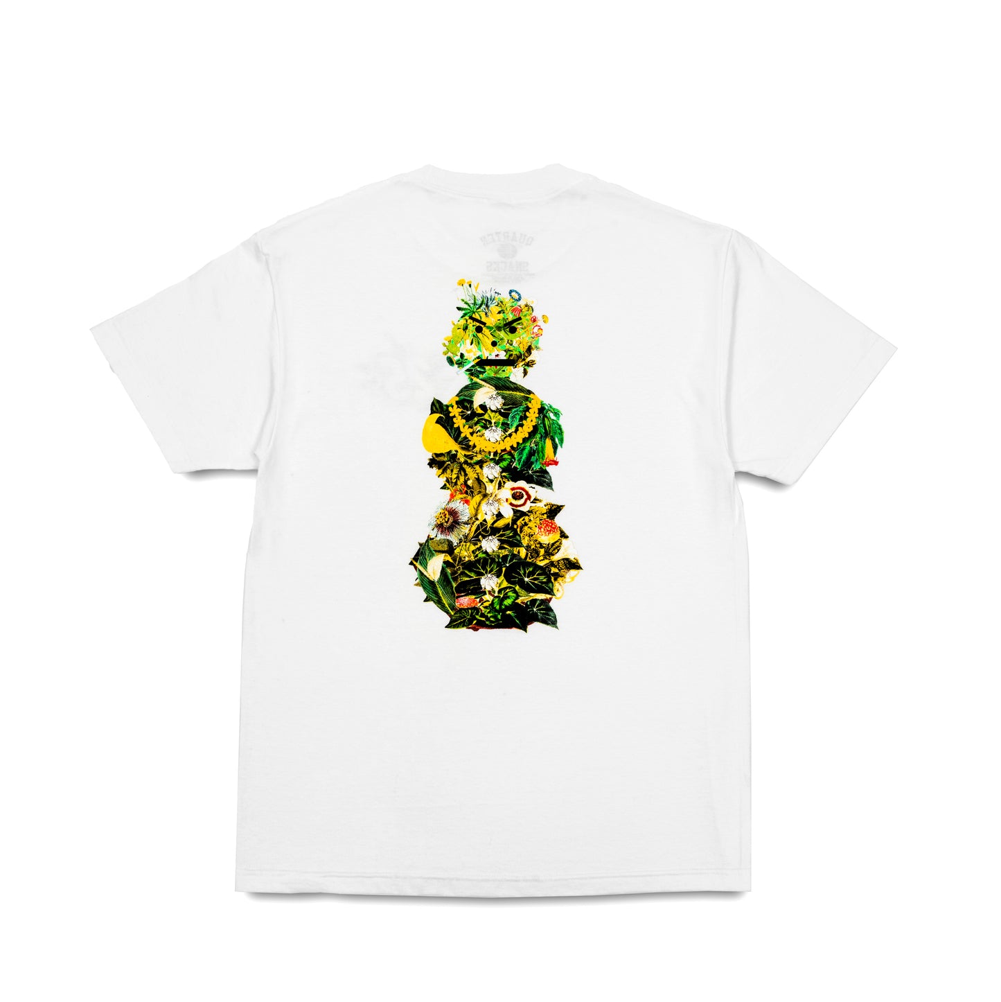 Quartersnacks Botanical Snackman Tee - White