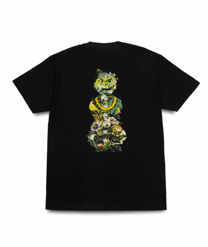 Quartersnacks Botanical Snackman Tee - Black