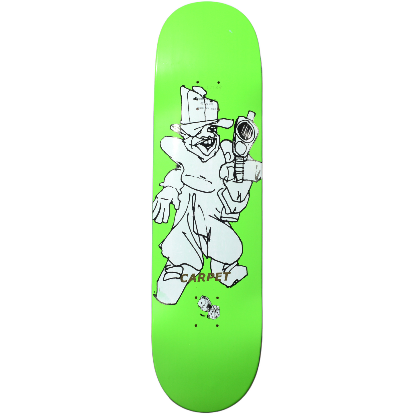 Carpet Company Shooter Deck - 8.25