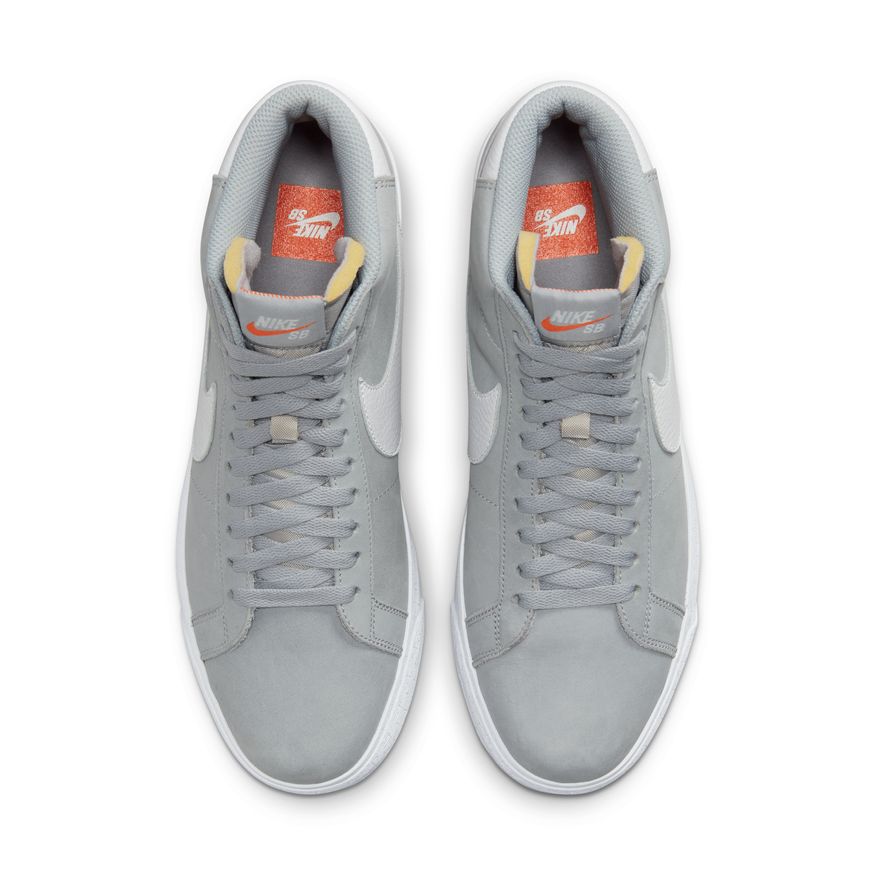 Nike SB Zoom Blazer Mid ISO - Wolf Grey/White