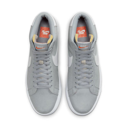 Nike SB Zoom Blazer Mid ISO - Wolf Grey/White