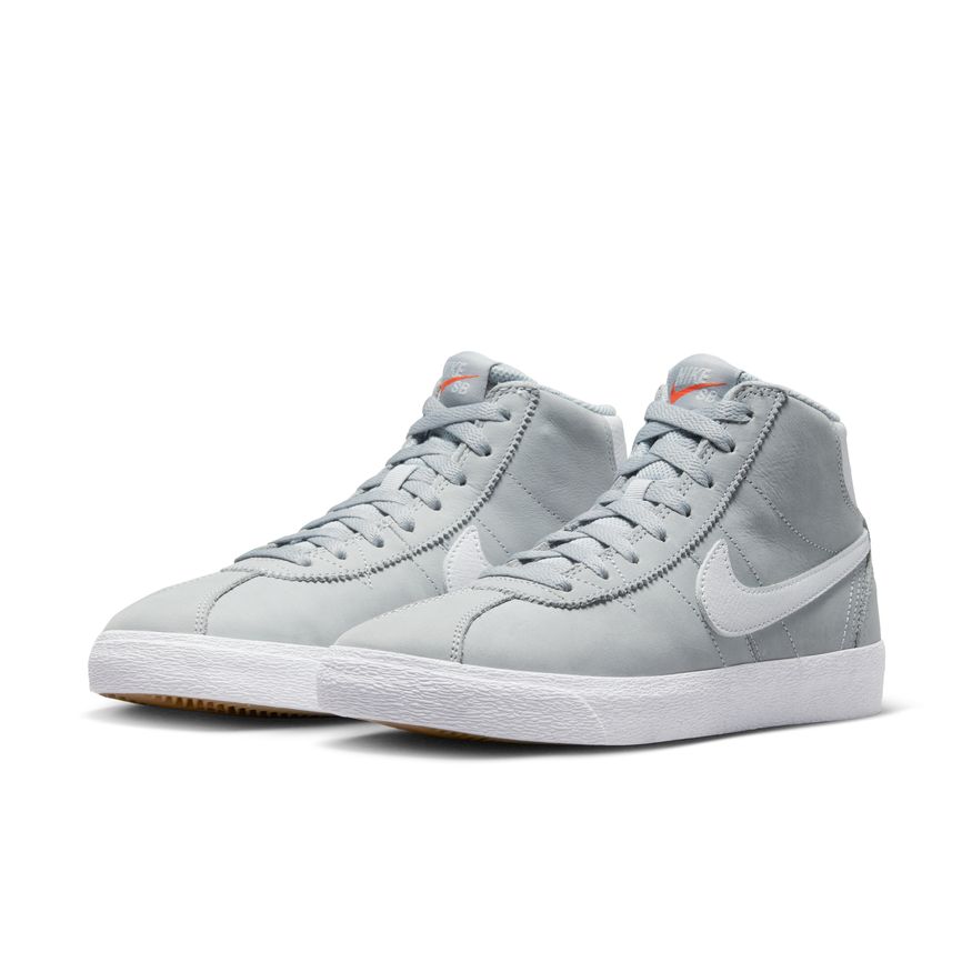 Nike SB Women's Bruin High ISO - Wolf Grey/White