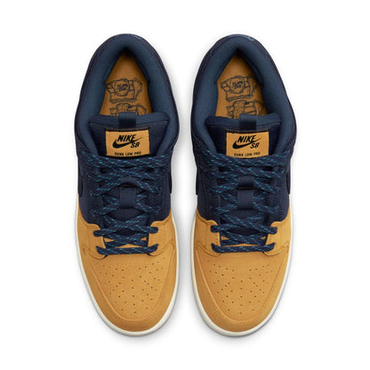 Nike SB Dunk Low Pro Premium - Midnight Navy/Desert Ochre