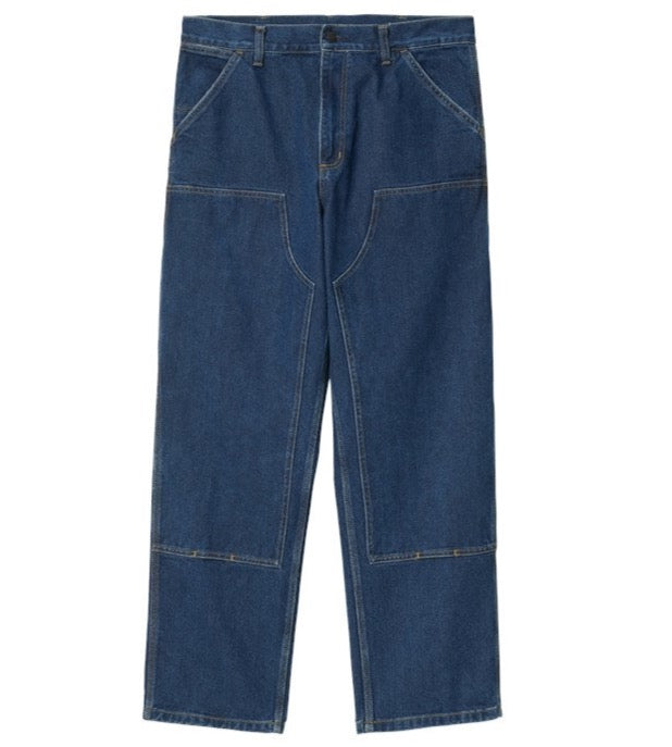 Carhartt WIP Double Knee Pant - Blue Stone Washed