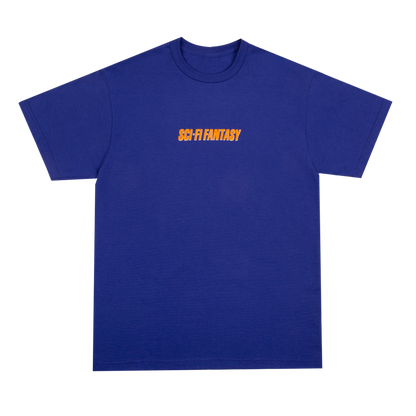 Sci-Fi Fantasy Fast Tee - Cobalt