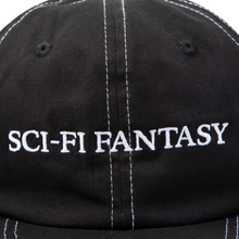 Load image into Gallery viewer, Sci-Fi Fantasy Flat Logo Hat - Black